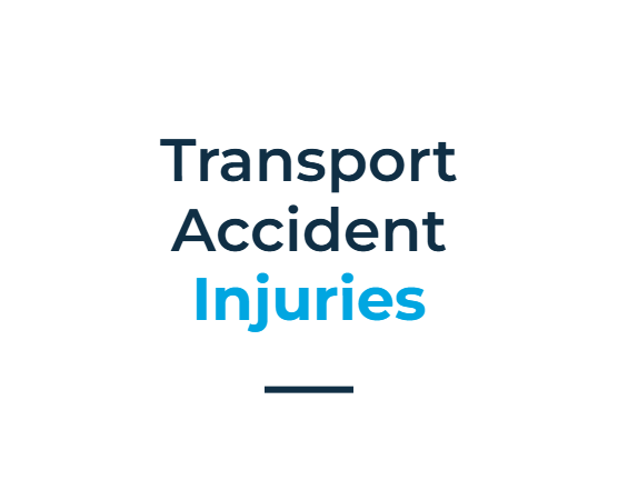 Physiotherapy for transport accident injuries